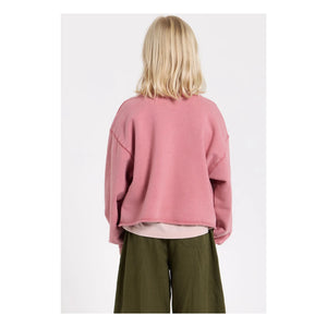 Hundred Pieces - Belmont Bio-Baumwoll-Sweatshirt | Rosa