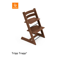 Stokke® - Tripp Trapp® meşe mama sandalyesi | Kahverengi