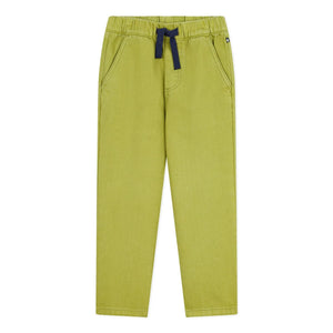 Petit Bateau - Düz Kesim Twill Pantolon | Haki