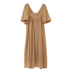 THEAVANT - Jade Baumwoll Voile Kleid | Amber