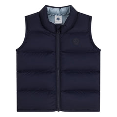 Petit Bateau - Ärmellose gesteppte Babyweste | Marineblau