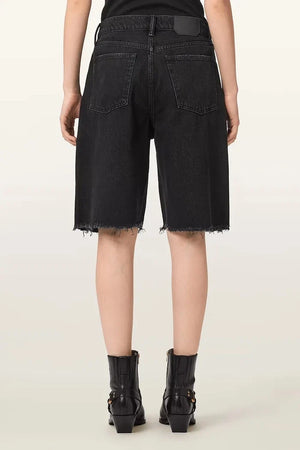 AllSaints Kadın Denim Kısa Şort AKI