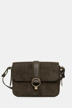 Barbour Rosa Süet Çanta