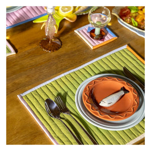 &Klevering – Gesteppte Platzsets – 4er-Set