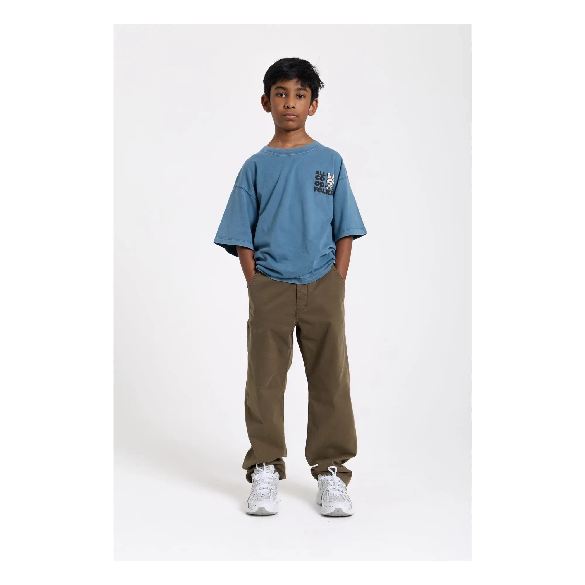 Hundred Pieces - Elvis Chino Hose | Khaki