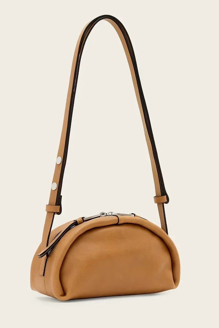 AllSaints kadın deri crossbody çanta ROSALIE