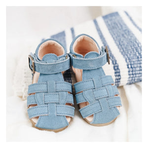 Lazare - Ernest Süet sandaletler | Denim mavi