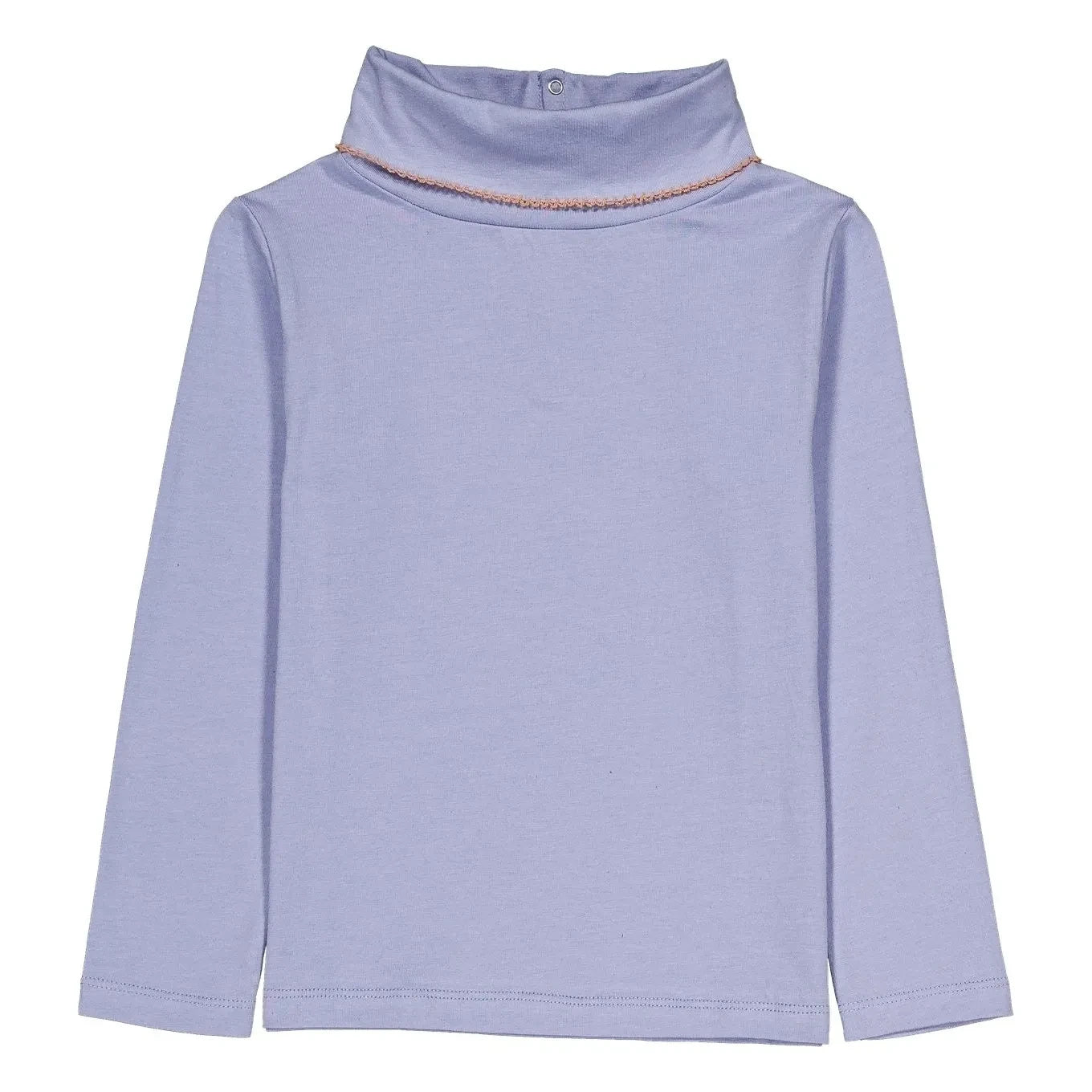 Hello Simone - Twiggy Organic Cotton Turtleneck, Solid Color | Lavender