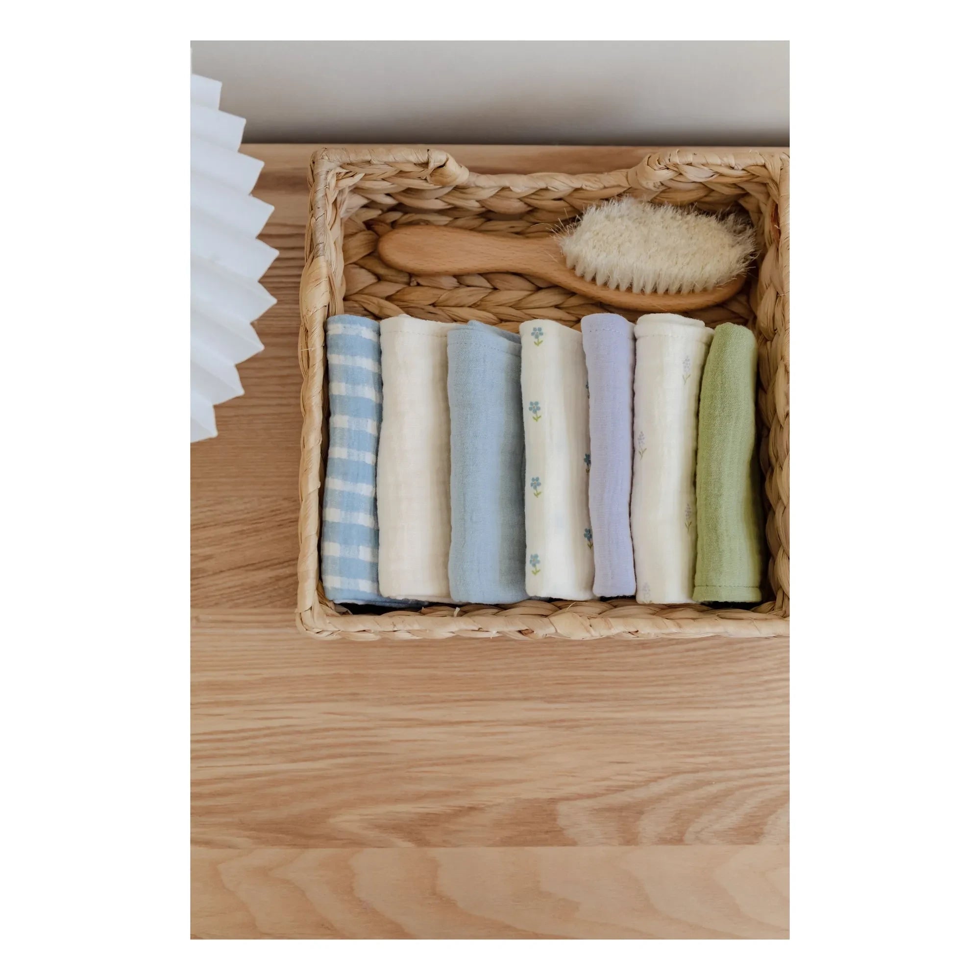 Soft Spot - Organic Cotton Cottage Towels - Set of 7 | Blue