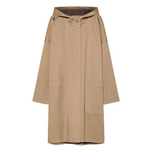 Pomandère - Cotton Canvas Waterproof Jacket | Sand
