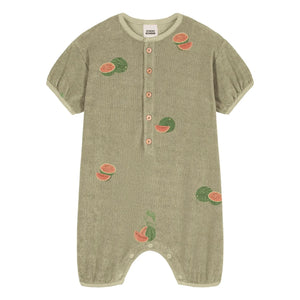 Studio Bohème - Bebecito Watermelon Organik Pamuk Havlu Tulum | Haki