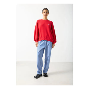 American Vintage - Atubay Cotton Sweatshirt | Tomato Red