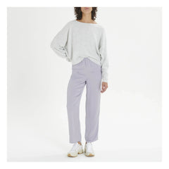 American Vintage - Damsville Wool Boat Neck Sweatshirt | Heather Grey