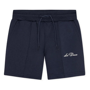 Les Deux - Ballier Crew Jogger Shorts | Navy