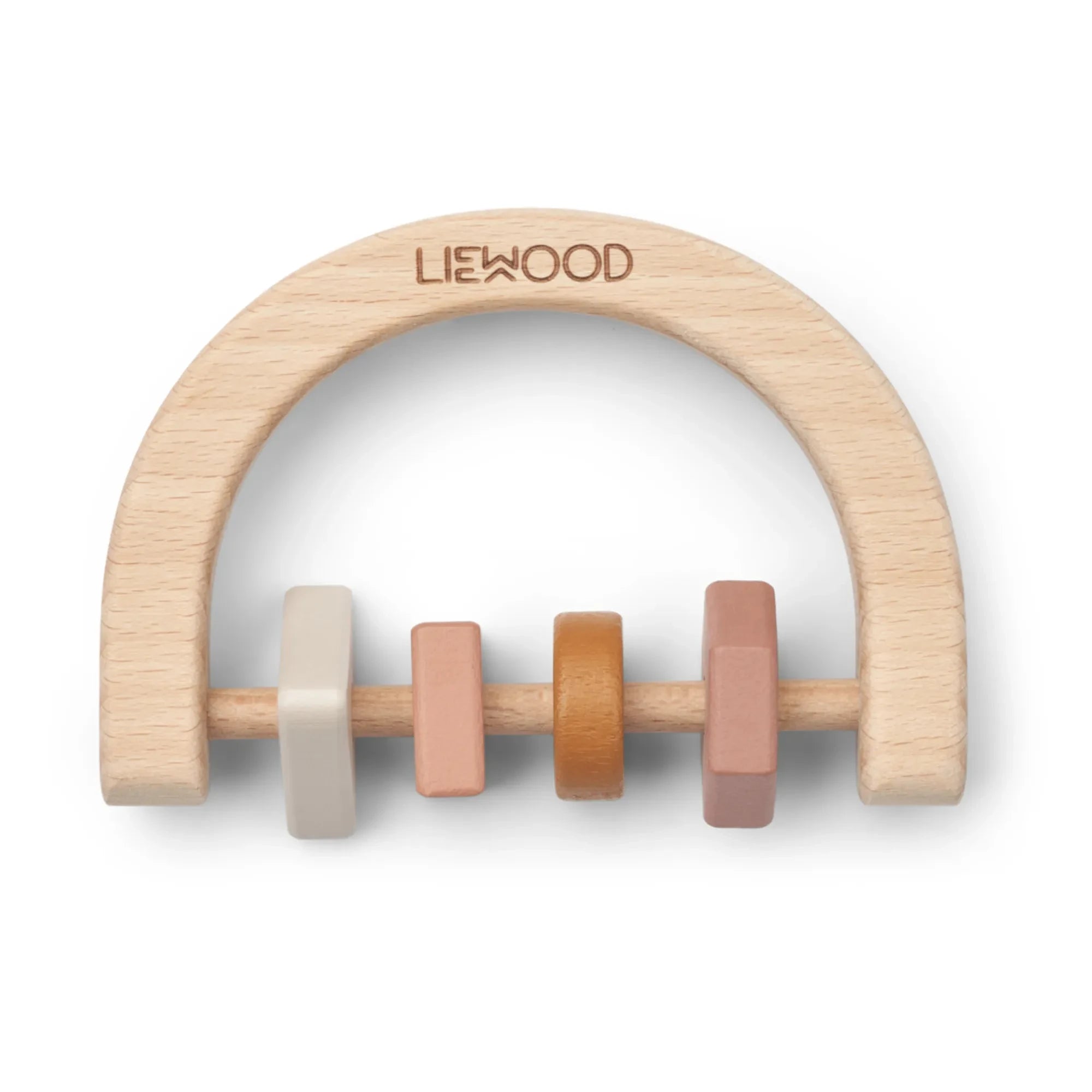 Liewood - Bryn diş kaşıyıcı halka | Koyu gül rengi çoklu karışım