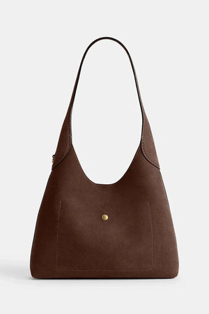 Coach Kadın Süet Brooklyn Shoulder Bag 28