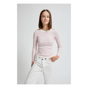 Indee - Vesuvio Striped Sweater | Pink