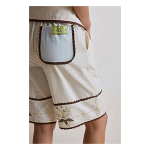 Hod - Barny Cotton Bermuda shorts | Cream