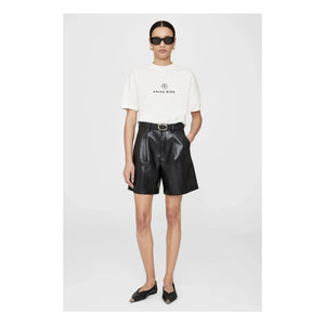 Anine Bing - Jaylin Monogram T-Shirt | Elfenbein