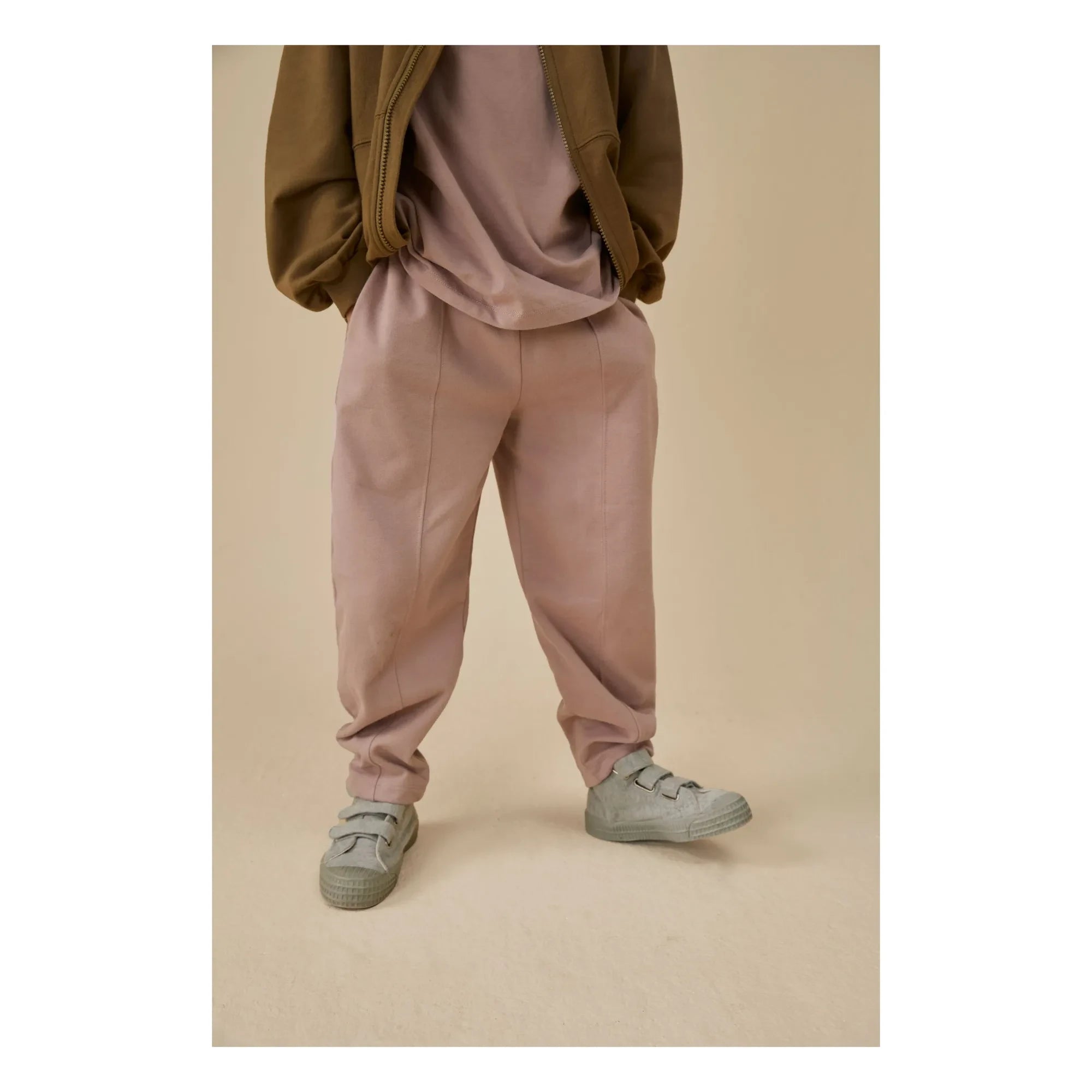 Gray Label - Jogger Barrel Organic Cotton | Mauve