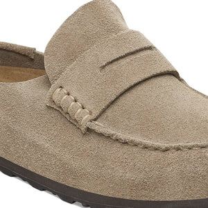 BIRKENSTOCK - Naples Süet Mules | Toprak kahverengi