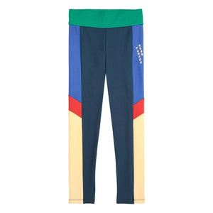 Bobo Choses - Leggings aus recycelten Fasern mit Farbblock | Blau