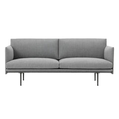 Muuto - Outline Soft 2-Kişilik Kanepe, Anderssen & Voll | Gri