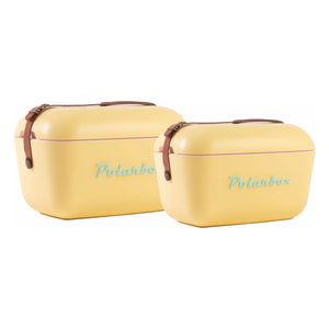 Polarbox - Renkli saplı soğutucu | Sarı