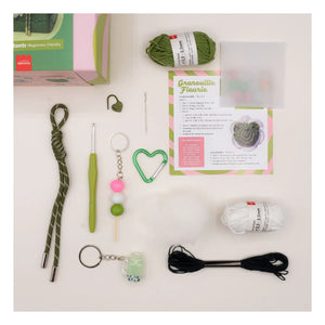 La Petite Épicerie – Häkel-Charm-Set – Matcha Club