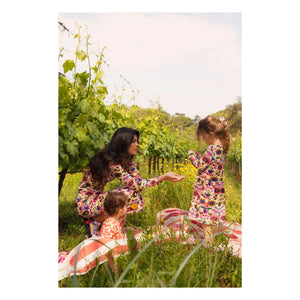 Paloma Collection - Mexico Flower Dress - Children's Collection | Purple