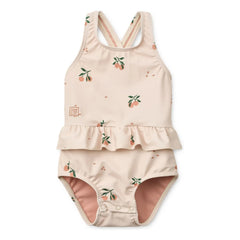 Liewood - Amara Peach Recycled Fiber Baby Swimwear | Light Pink