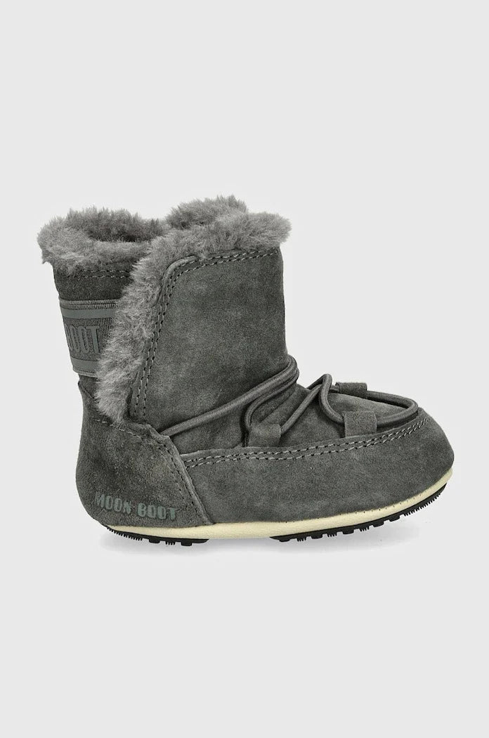 Moon Boot CRIB SUEDE Çocuk Süet Kar Botları