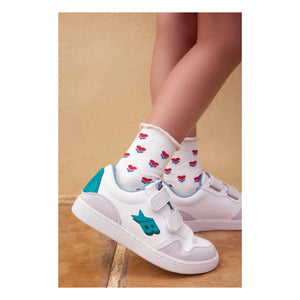 Bonton - Kix Easy Scratch Sneakers | Turquoise