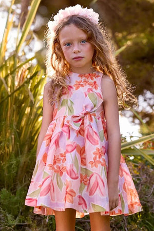 Mayoral Çocuk Keten Elbise
