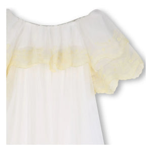 Chloé - Embroidered Dress | White