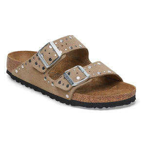 BIRKENSTOCK - Arizona Sandalen mit Nieten Schweden | Taupe