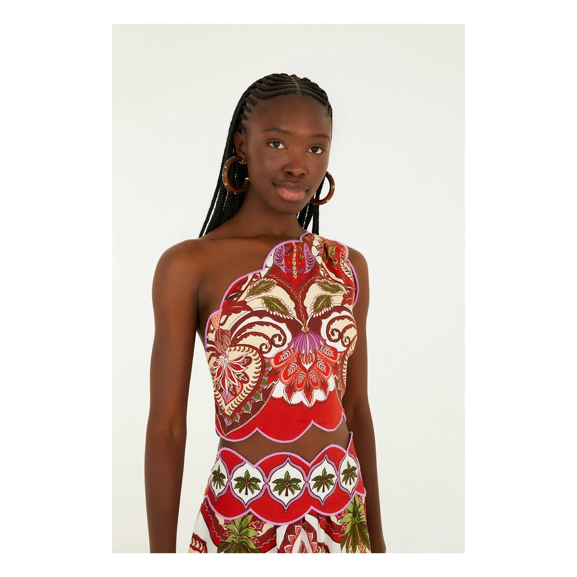 Farm Rio - Top Odara Lin | Kırmızı
