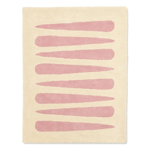 Bleuu-studio - Mikado Teppich | Rosa