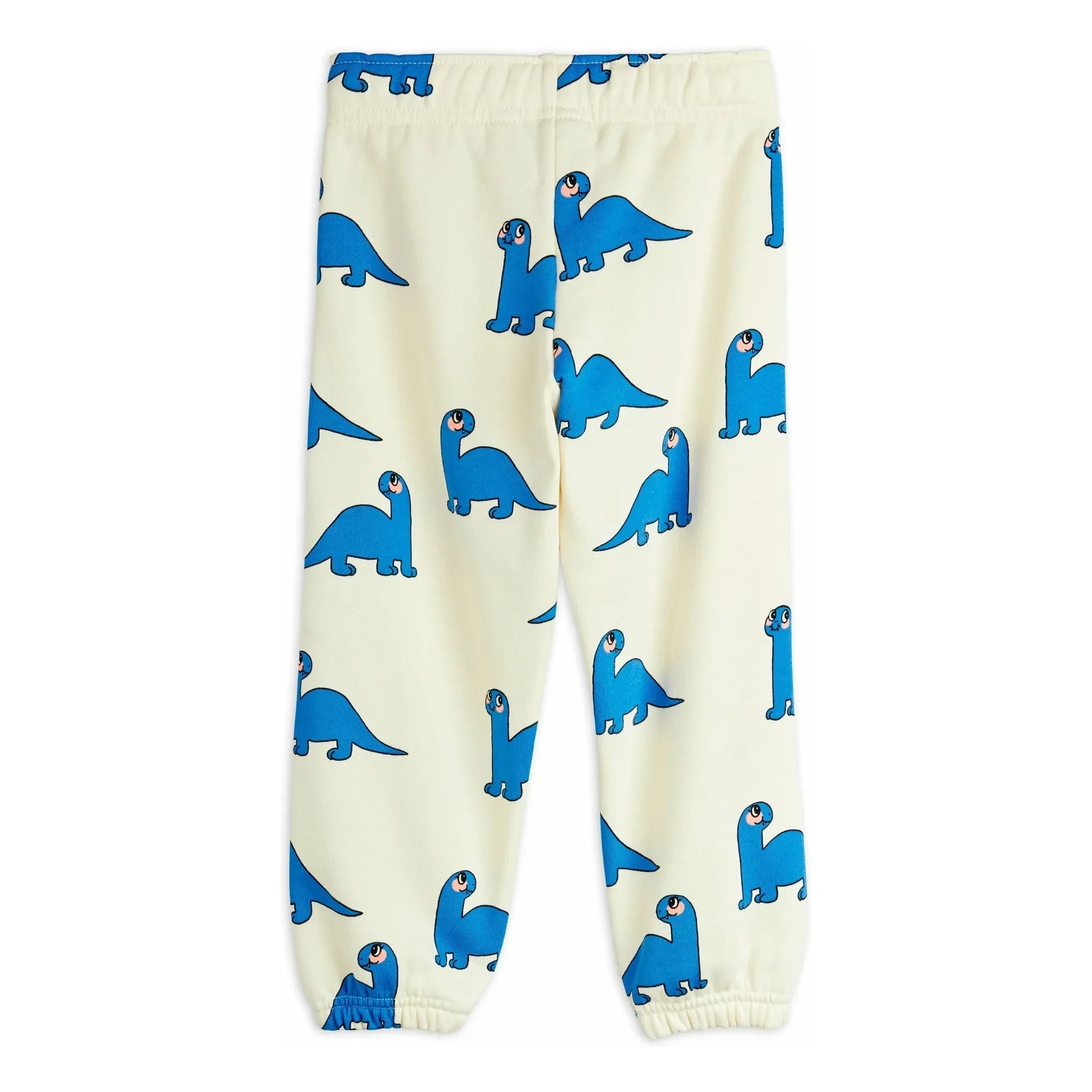 Mini Rodini - Dinos Bio-Baumwoll-Jogginghose | Ecru