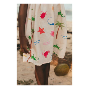 Pepita & Me - Isleno Beach Dress | Ivory