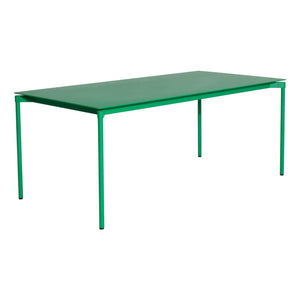 Petite friture - Fromme Rectangular Outdoor Dining Table - Seats 8 | Mint Green