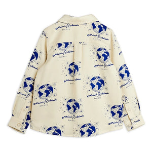 Mini Rodini - Society Tencel Hemd | Ecru