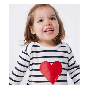 Petit Bateau - Berlin Organic Cotton Pajamas | Ecru