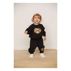 Mini Rodini - Jogger E.T. Organik pamuk | Siyah