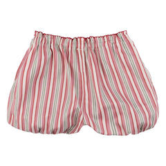 Babe & Tess - Striped Balloon Shorts | Ecru