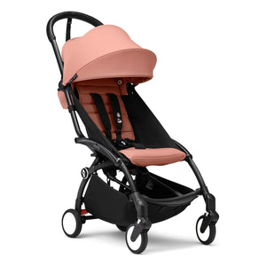 Stokke® - YOYO³ Full Baby Stroller 0+ and 6+ Black Frame | Ginger