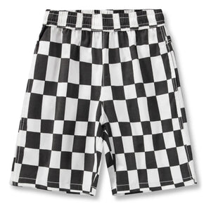 Molo - Arrow Damier Shorts aus Bio-Baumwolle | Schwarz