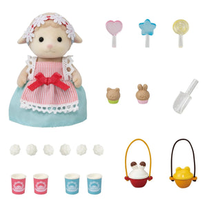 Sylvanian Families - La maman mouton ve patlamış mısır tezgahı