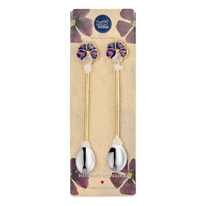 Doing Goods - Valery Violet Kaşık Seti - 2'li | Mor