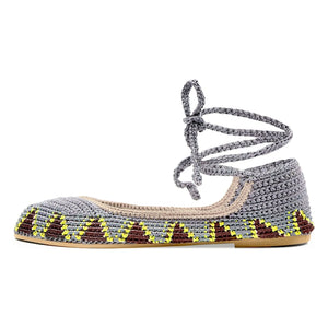 Kashura - High Ballerina Shoes Poppy Gray | Gray